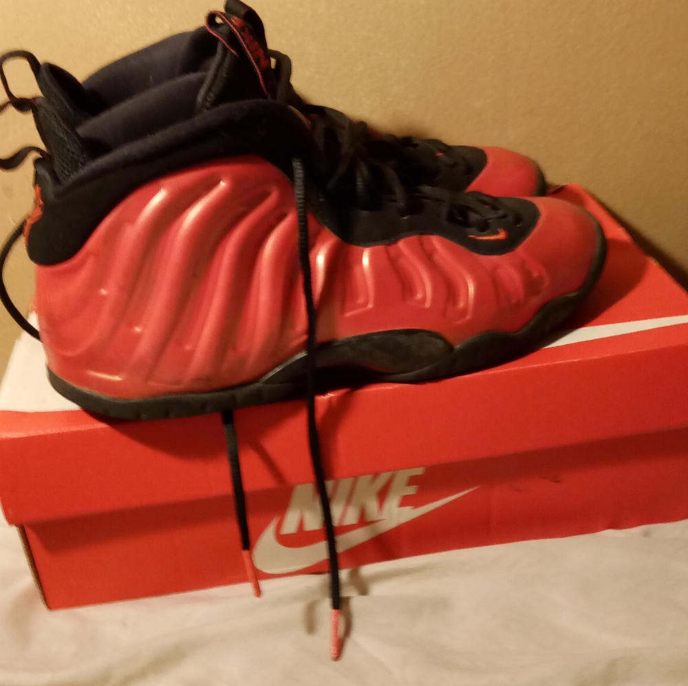 Orange Nike Air Foamposite